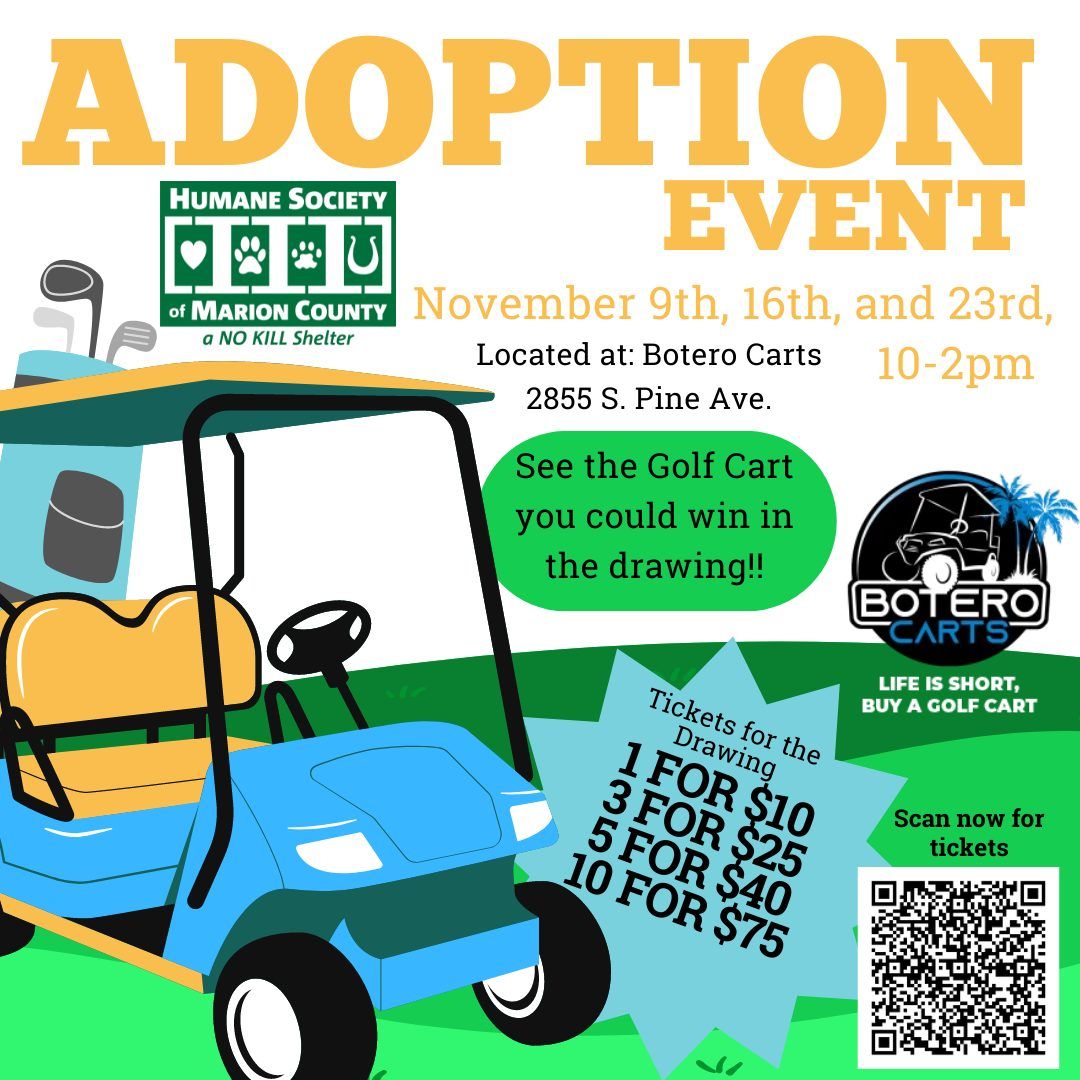 Adoption Event at Botero Carts