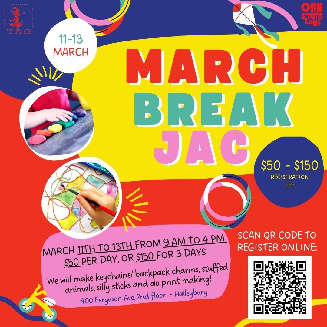 March Break JAC (Junior Artist Colony)