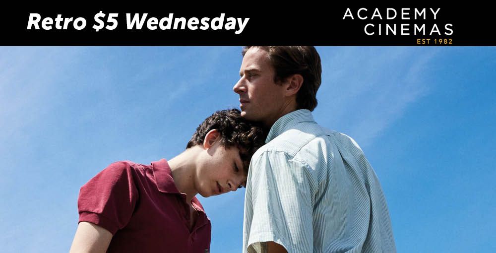 Call Me By Your Name (2017) - $5 Wednesday Screening