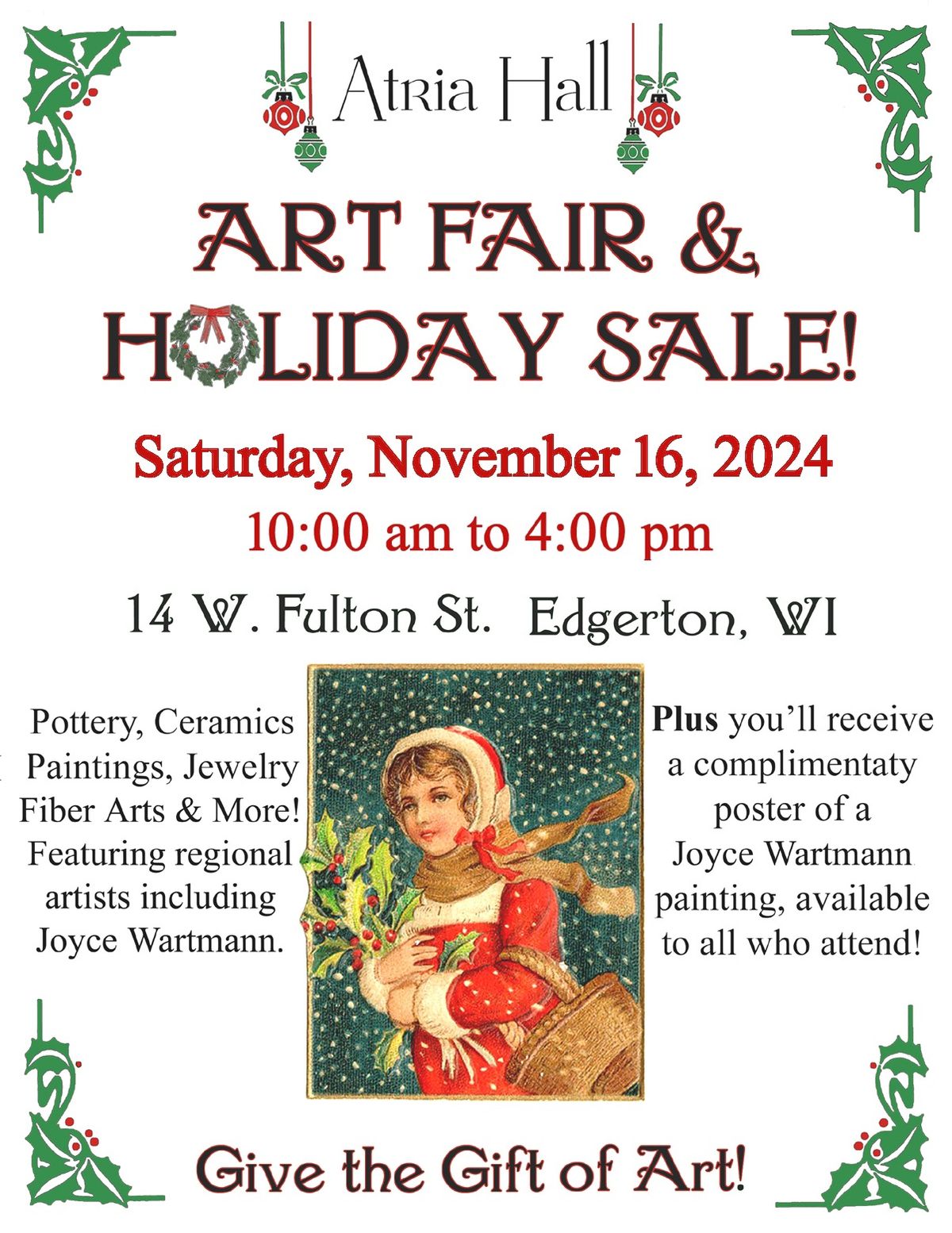 Art Fair & Holiday Sale