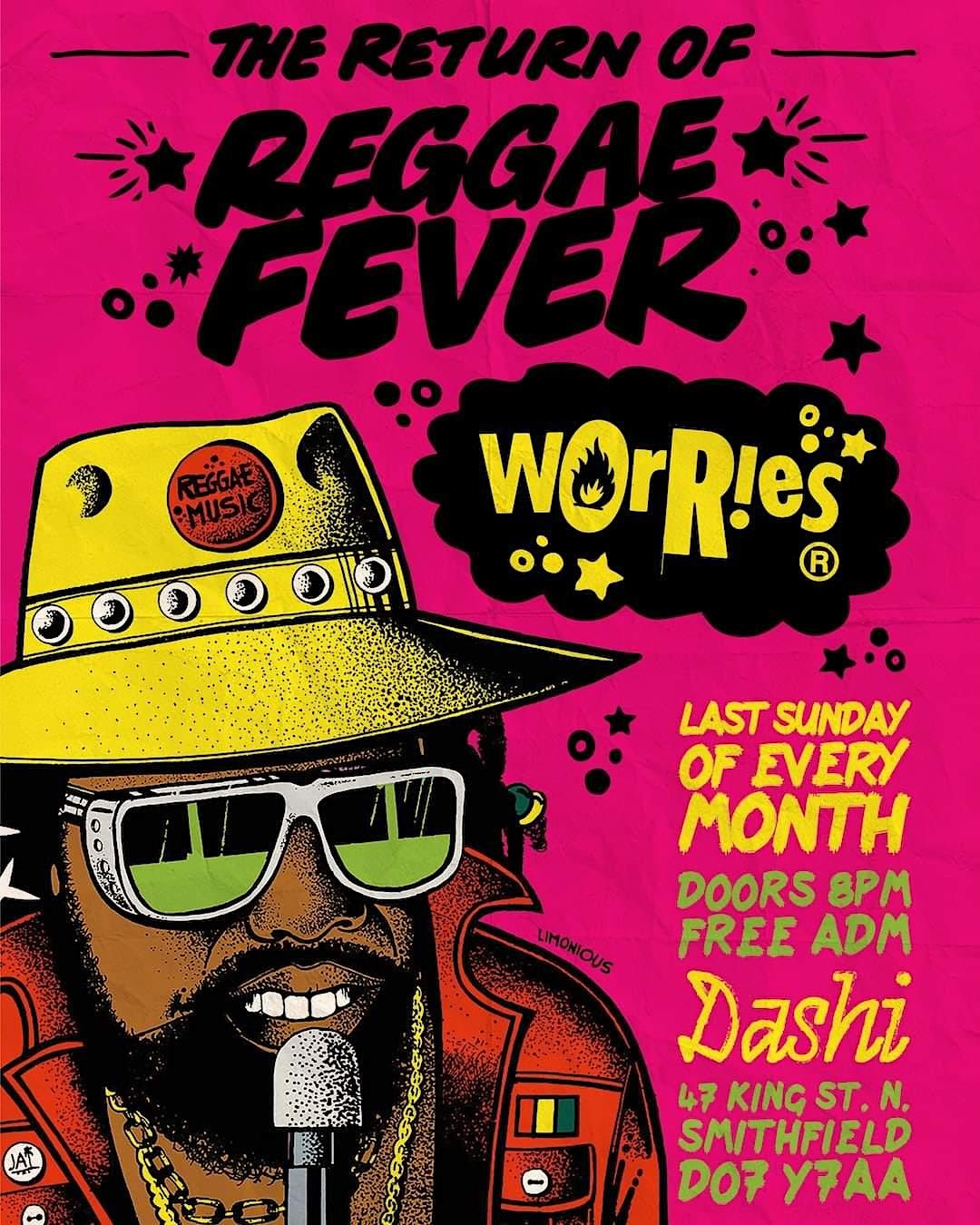 Worries Outternational Reggae crew last Sunday Monthly