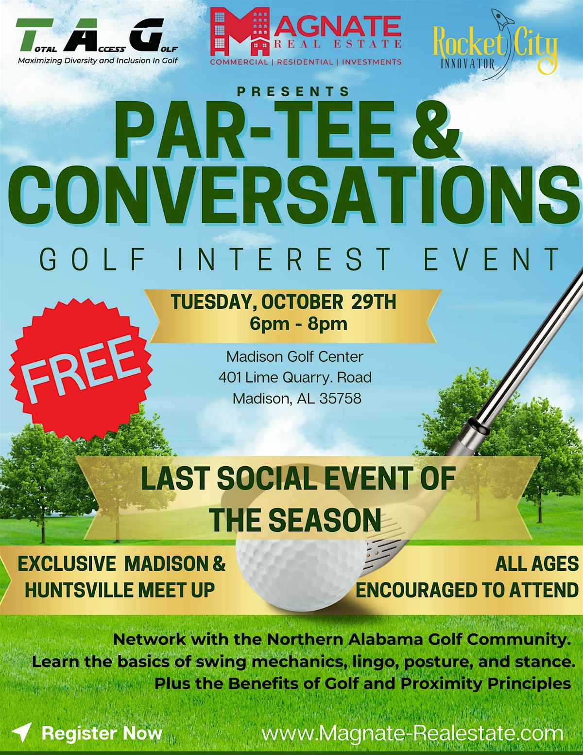 PAR-TEE & CONVERSATIONS (October)