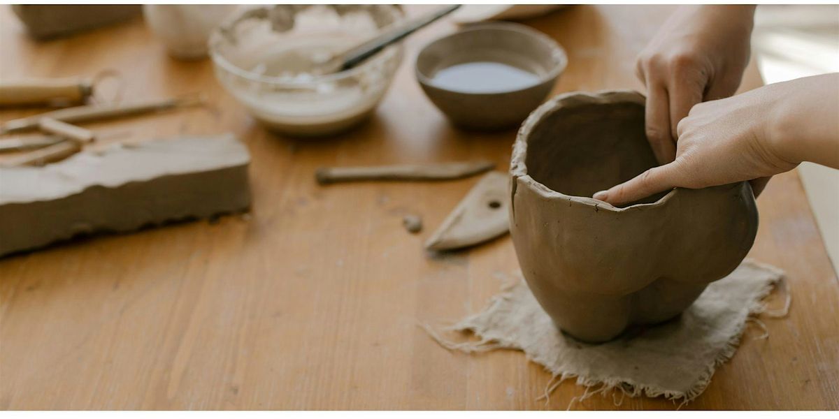 Interwoven: Hand Building Ceramics Workshop- Wall Vase