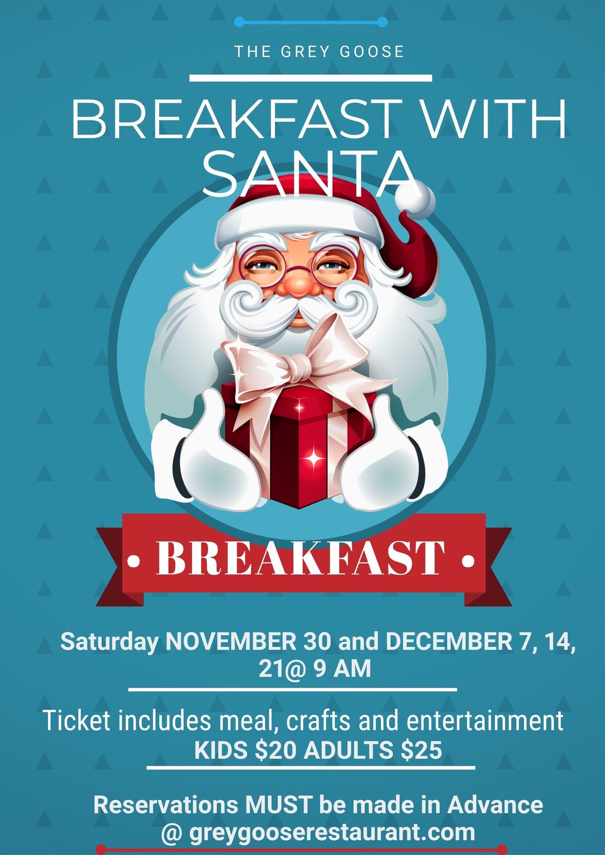 Breakfast with Santa!