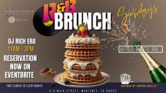 RNB Brunch @ Bentleys Upstairs Mezzanine(Inside Market & Main)