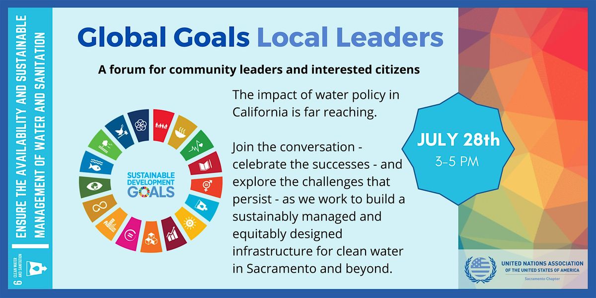 Global Goals Local Leaders: Water
