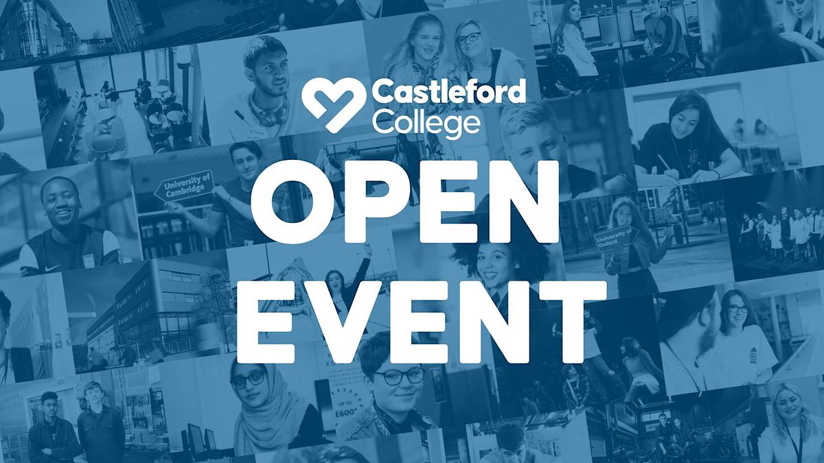 Open Event | Castleford College | 15 June