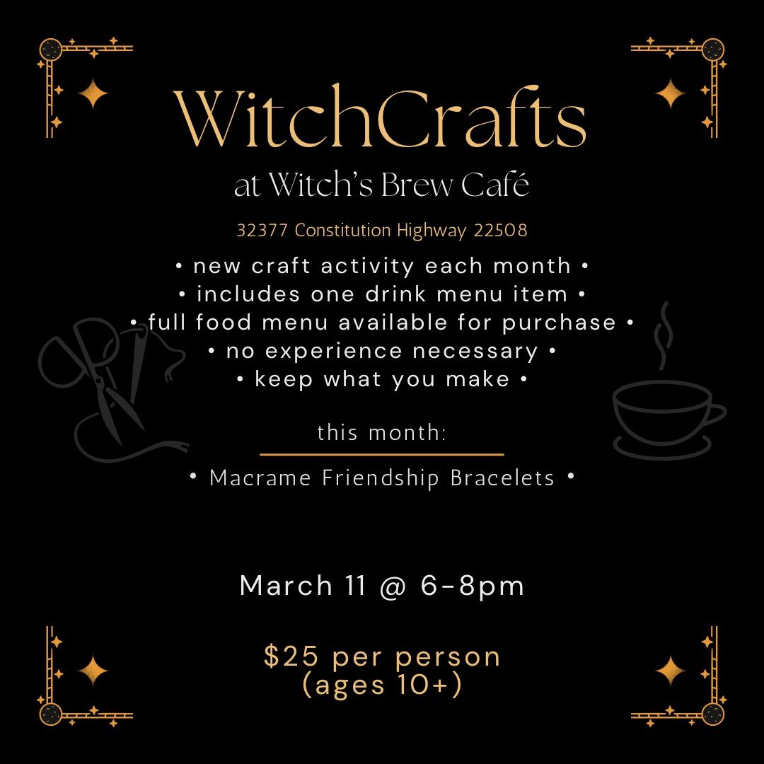 WitchCRAFTS: Macrame Friendship Bracelets