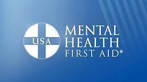 Adult Mental Health First Aid- IN-PERSON CLASS
