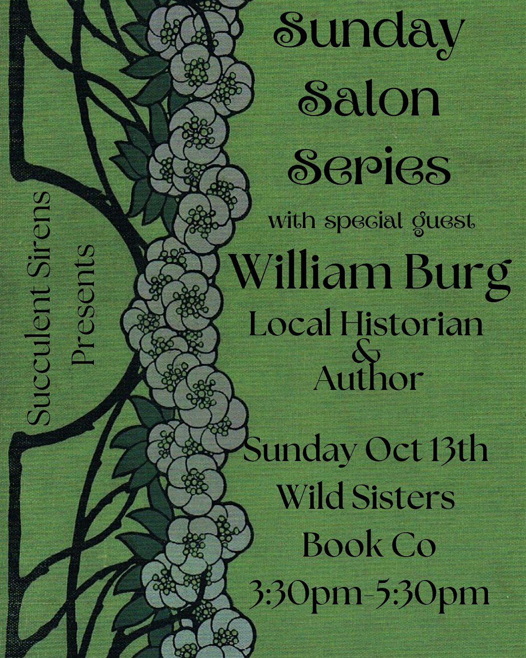 Sunday Salon with William Burg