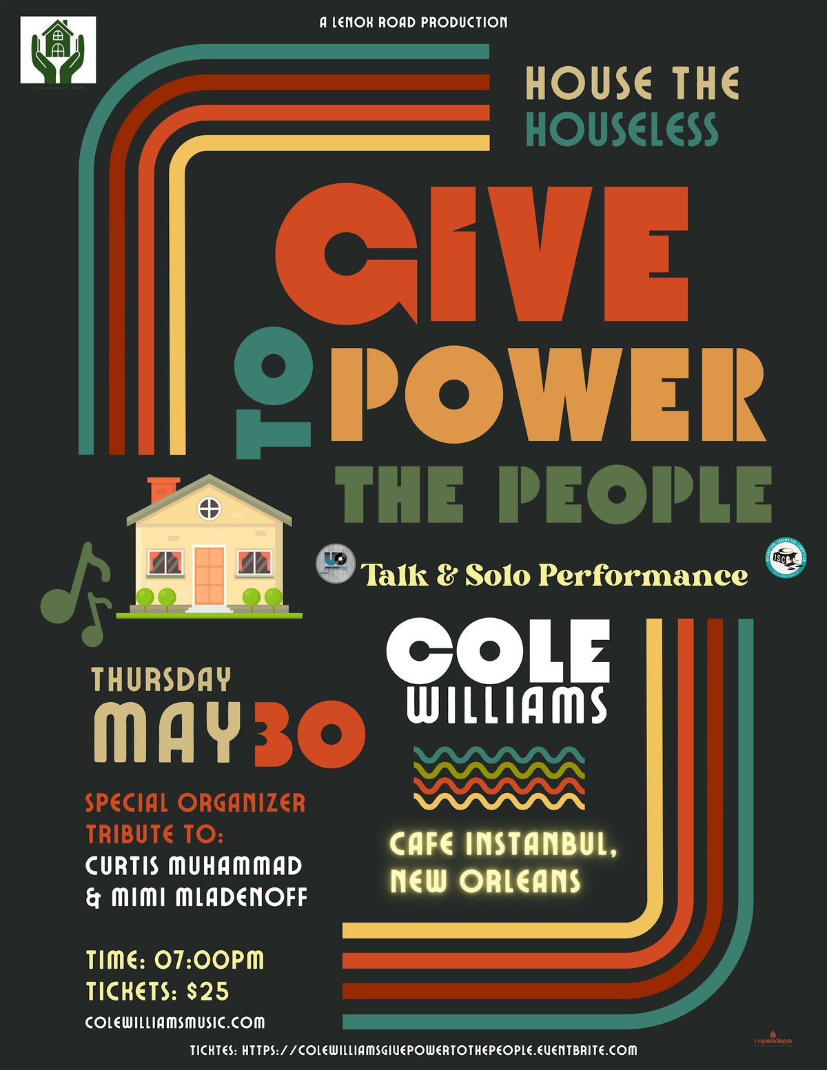 Give Power To The People: Music & Action with Cole Williams