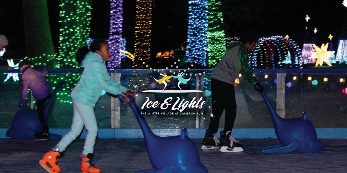 2024 Ice & Lights-The Winter Village at Cameron Run