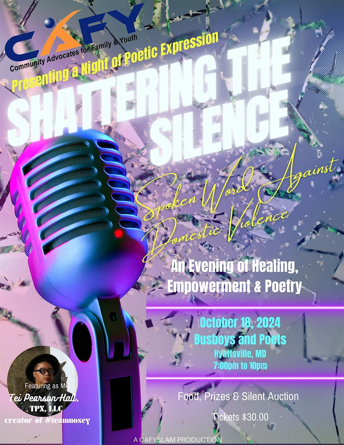 Shattering the Silence: Spoken Word Against Domestic Violence