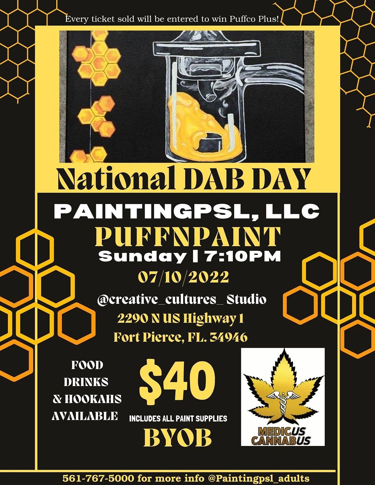 National Dab Day, Creative Cultures LLC, Fort Pierce, 10 July 2022