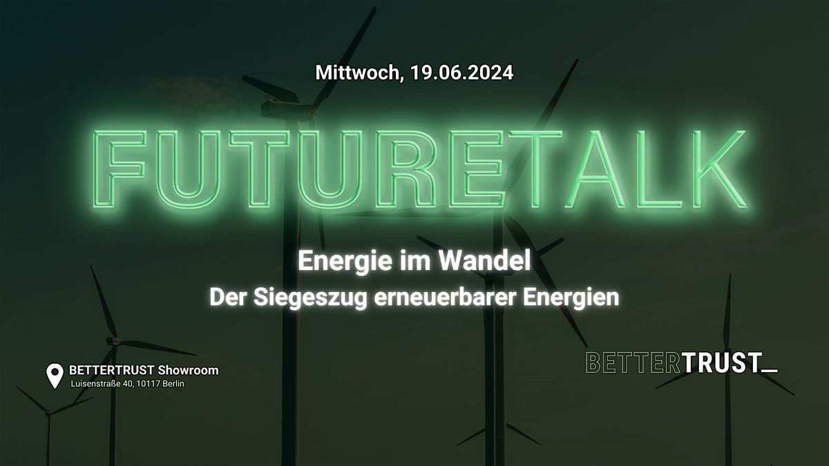 FutureTalk: Energie im Wandel