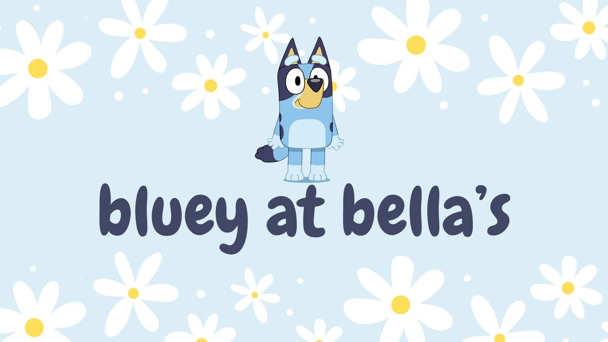 Free Meet and Greet with Bluey at Bella's Gifts