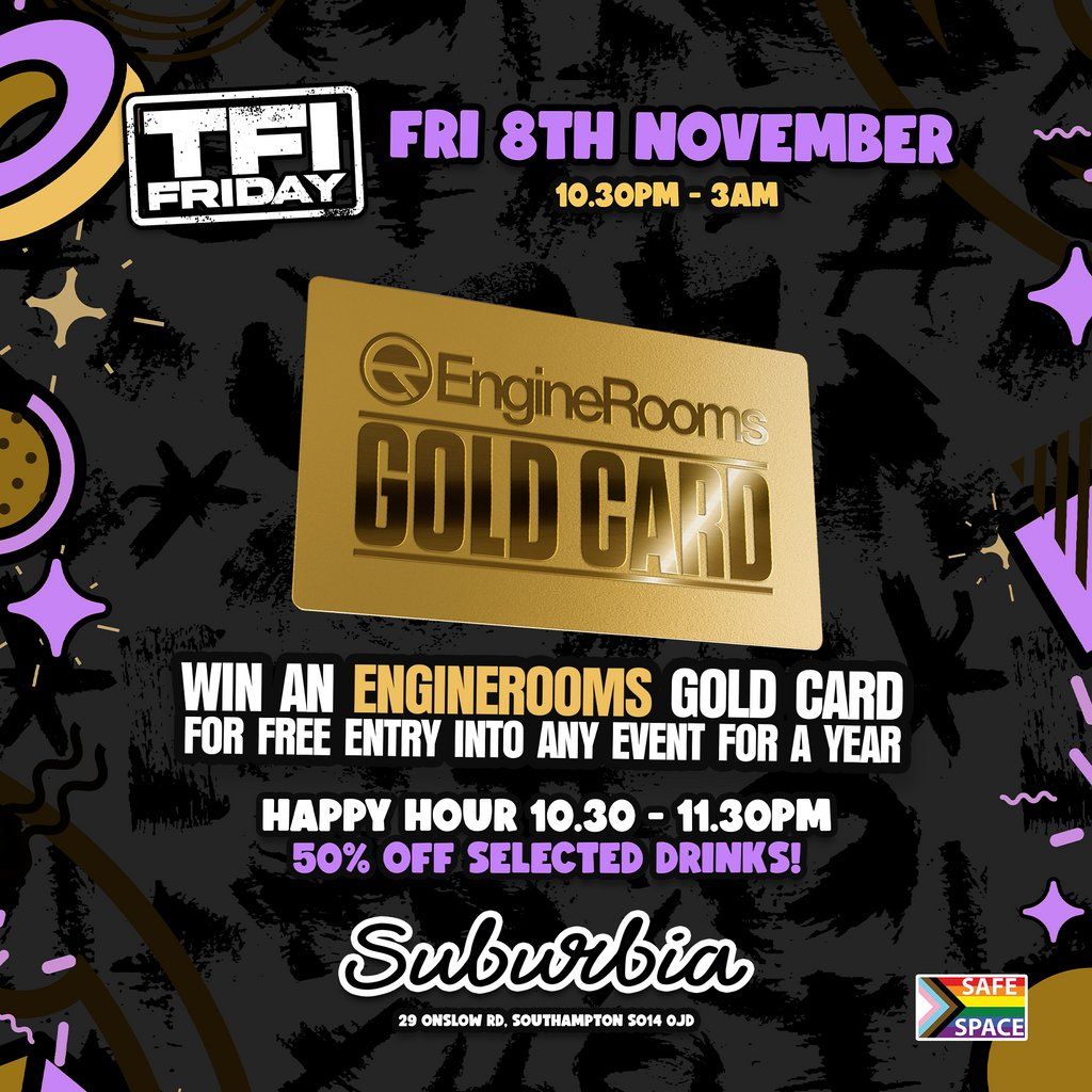 TFIFriday: Win a Gold Card!