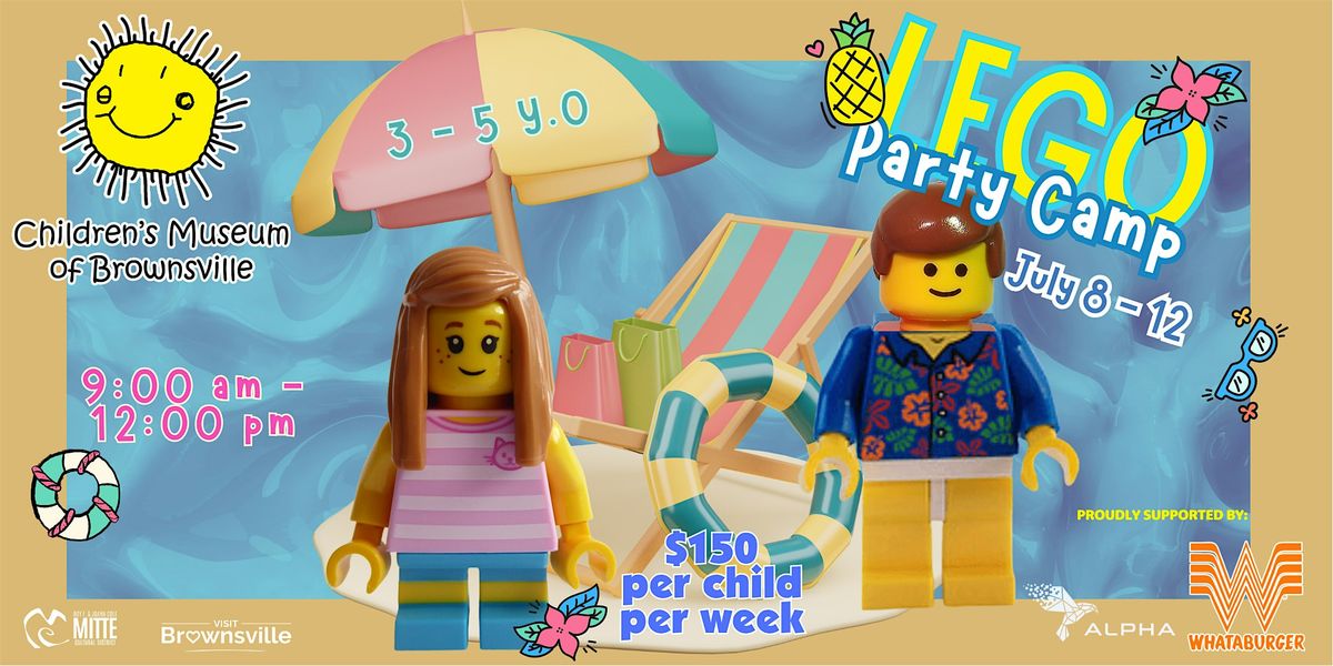 LEGO Party Summer Camp (Ages 3-5)