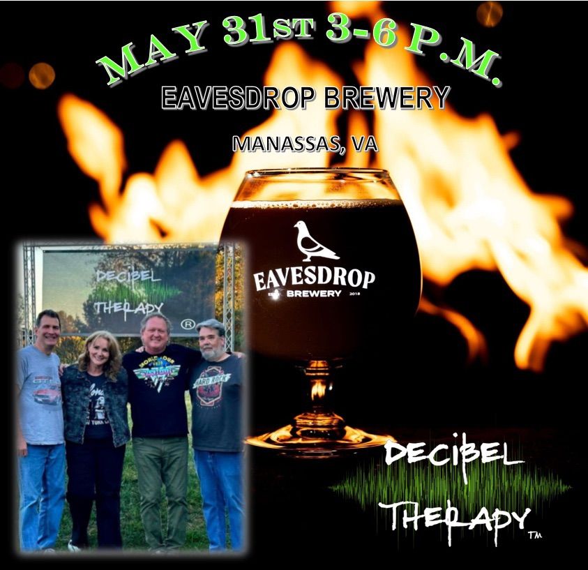 Decibel Therapy RETURNS to ROCK The Eavesdrop!!