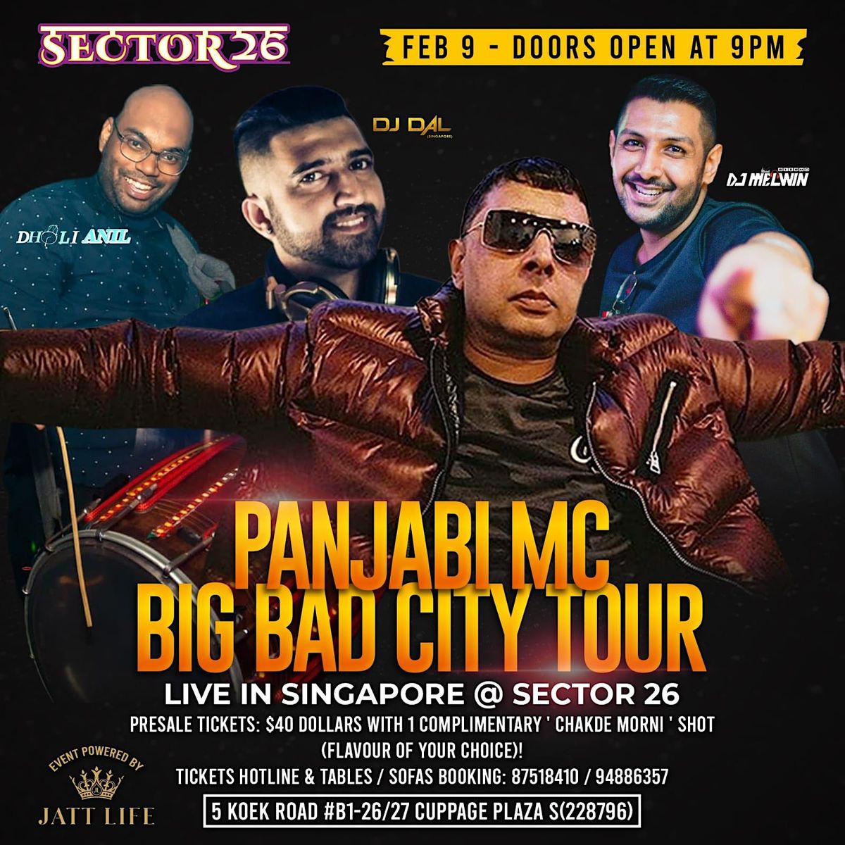 PANJABI MC - BIG BAD CITY TOUR