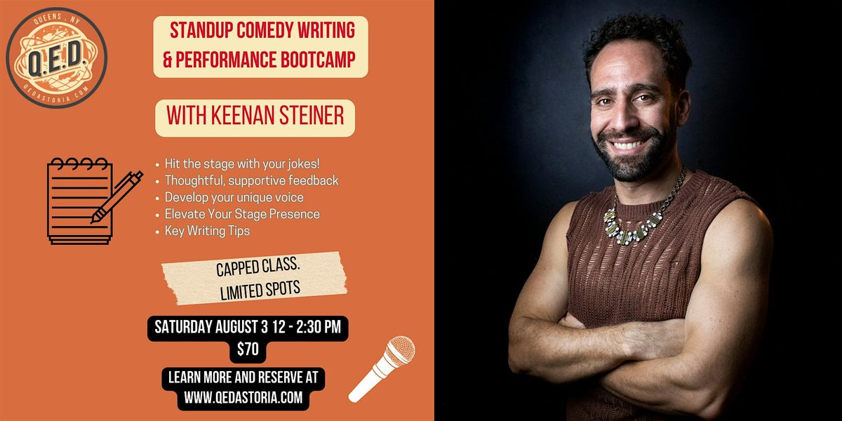 Standup Comedy Writing and Performance Bootcamp - One-Day Intensive