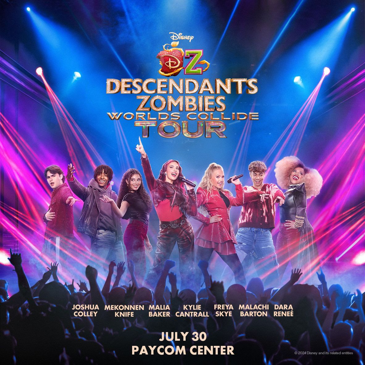 Disney Descendants Zombies at Paycom Center