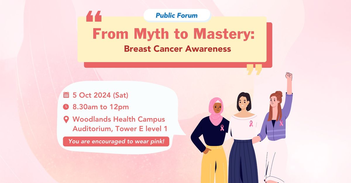 Breast Cancer Awareness - Public Forum