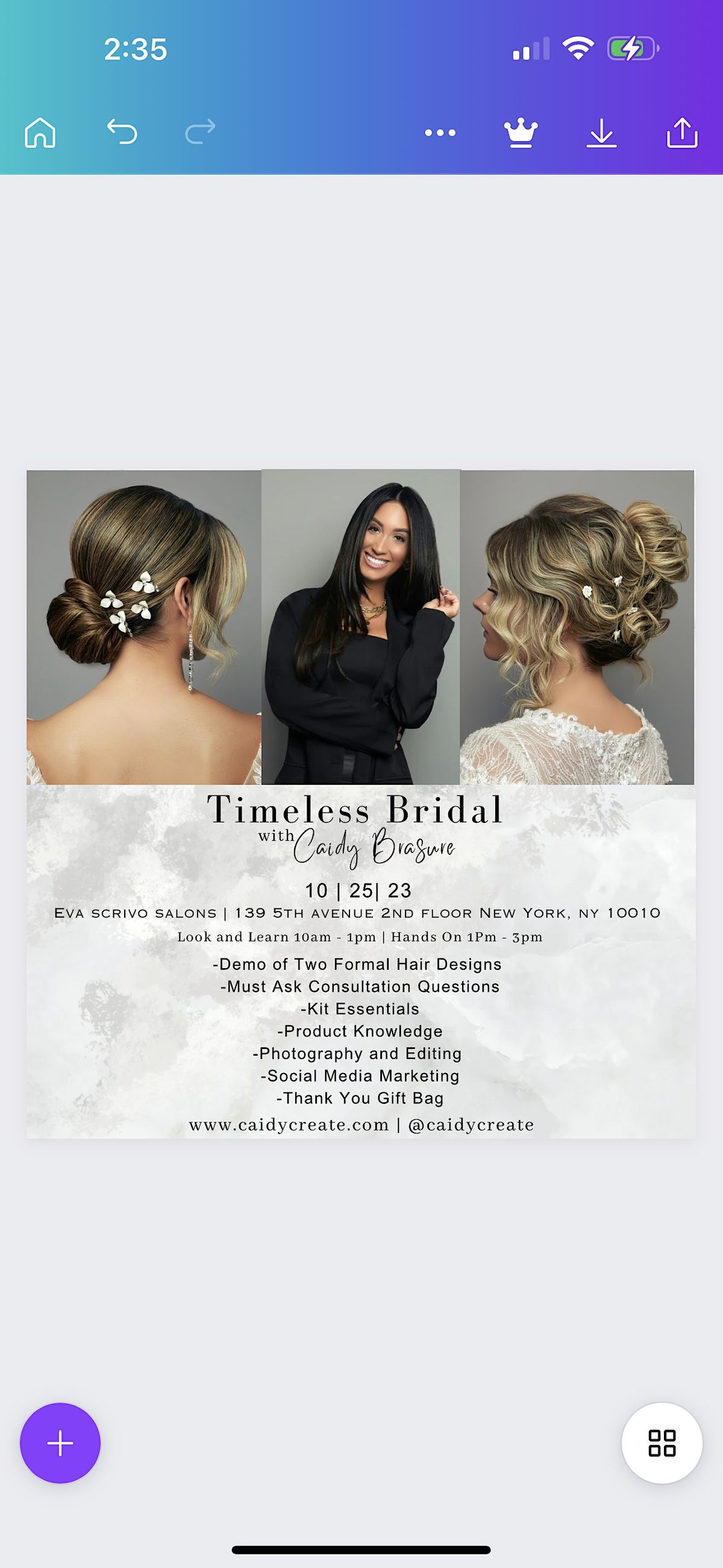 Timeless Bridal with Caidy Brasure - New York