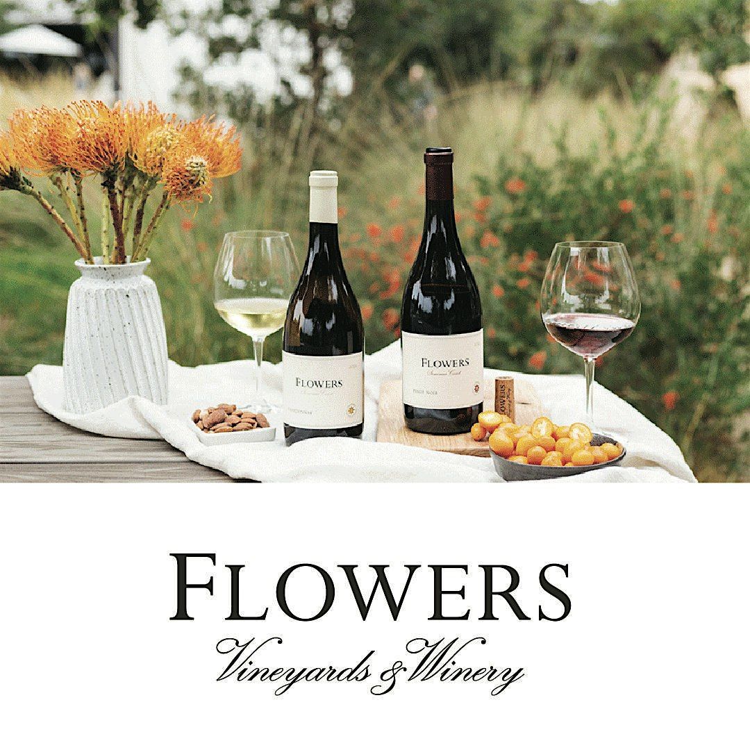 Flowers Winery Dinner at Lake Chalet