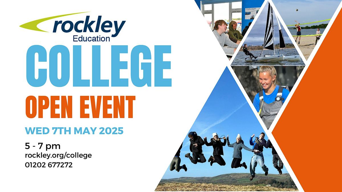 Rockley College Open Event Wednesday 7th May 2025