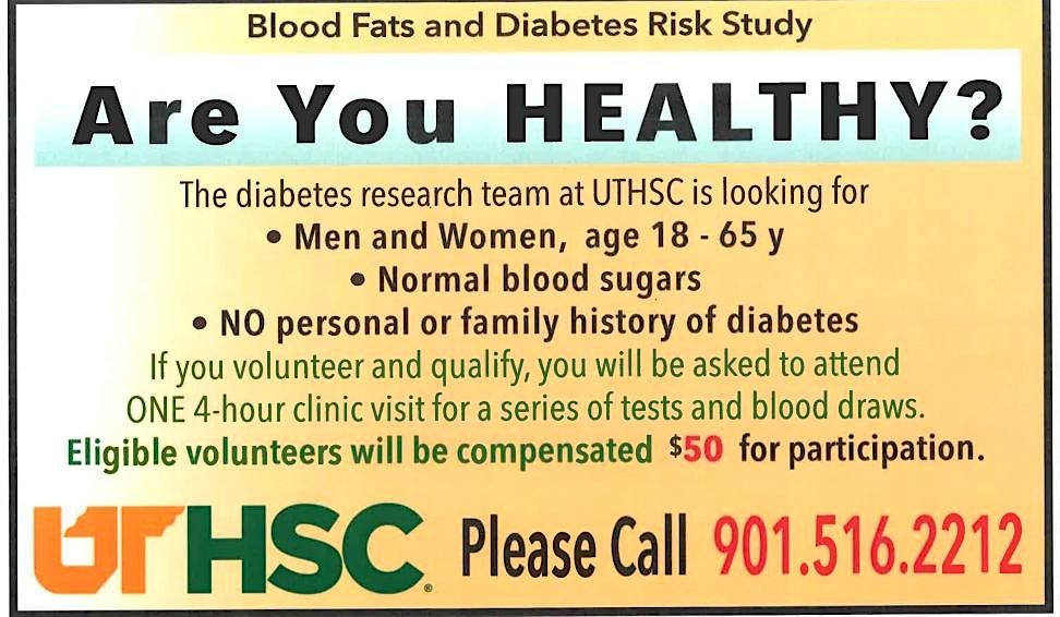 Blood Fats and Diabetes Risk Study