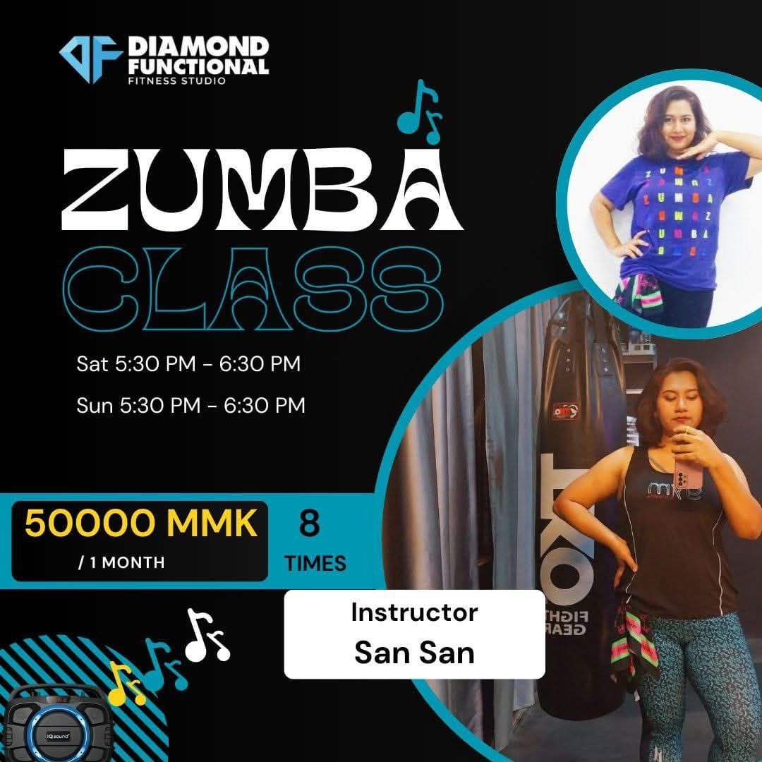 Diamond Zumba class