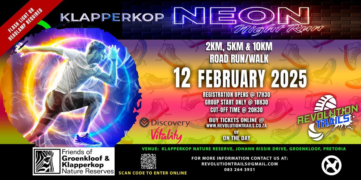 Klappies NEON Night Run\/Walk