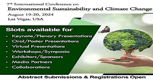 7th Environmental Sustainability and Climate Change 2024