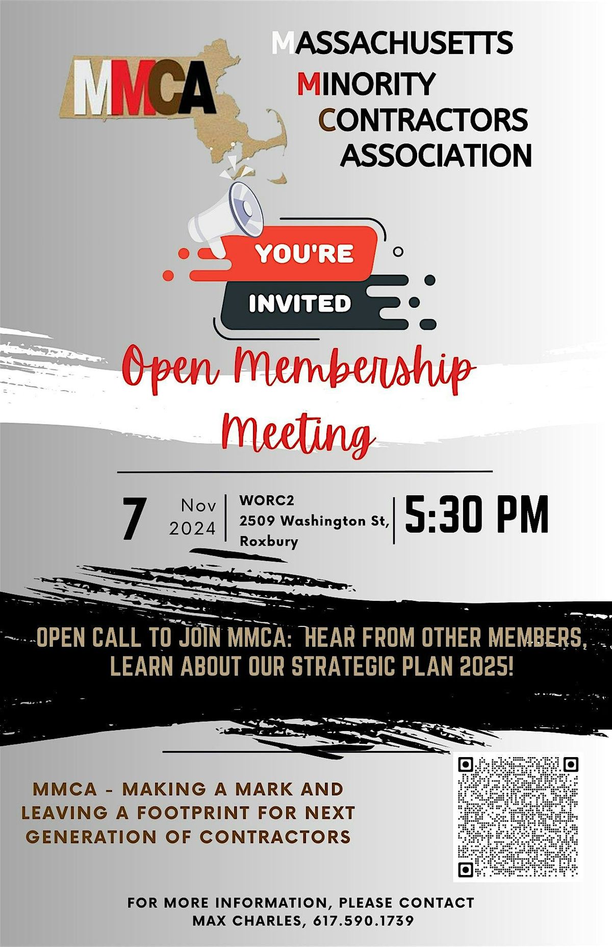 Calling all Minority Contractors:  MMCA Open Membership Meeting!!