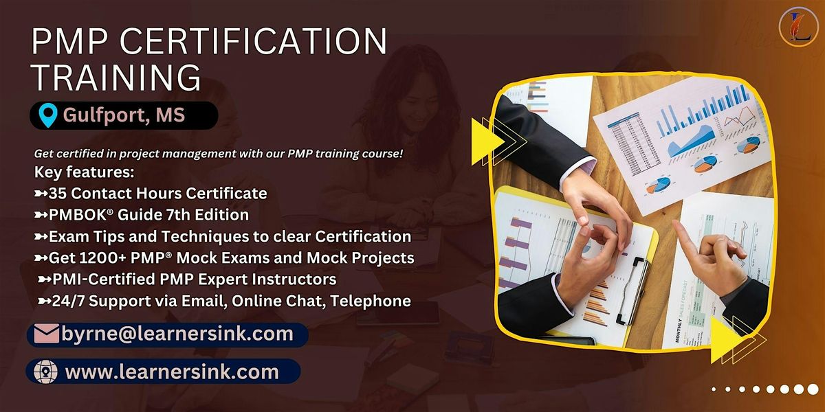 Increase your Profession with PMP Certification In Gulfport, MS