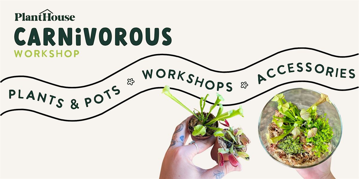 Carnivorous Terrarium Workshop