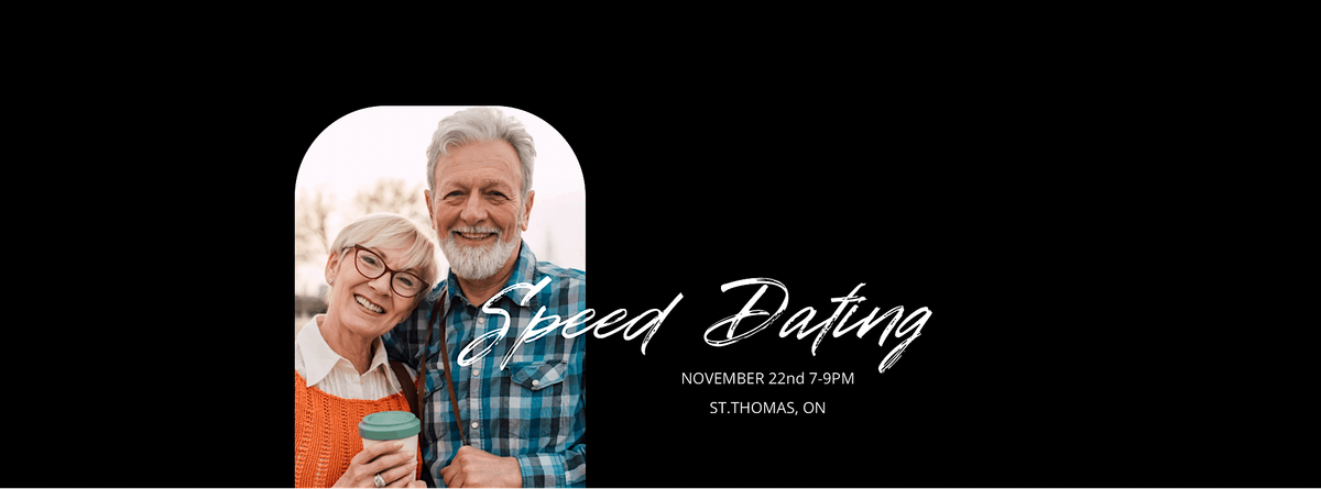 SPEED DATING EVENT FOR 50+ SINGLES AT STREAMLINERS CAFE ST.THOMAS