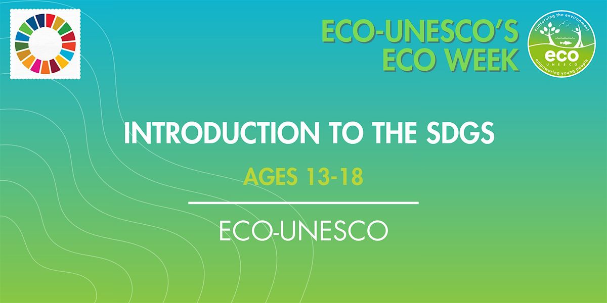 Introduction to the SDGs with ECO-UNESCO (Ages 13-18)