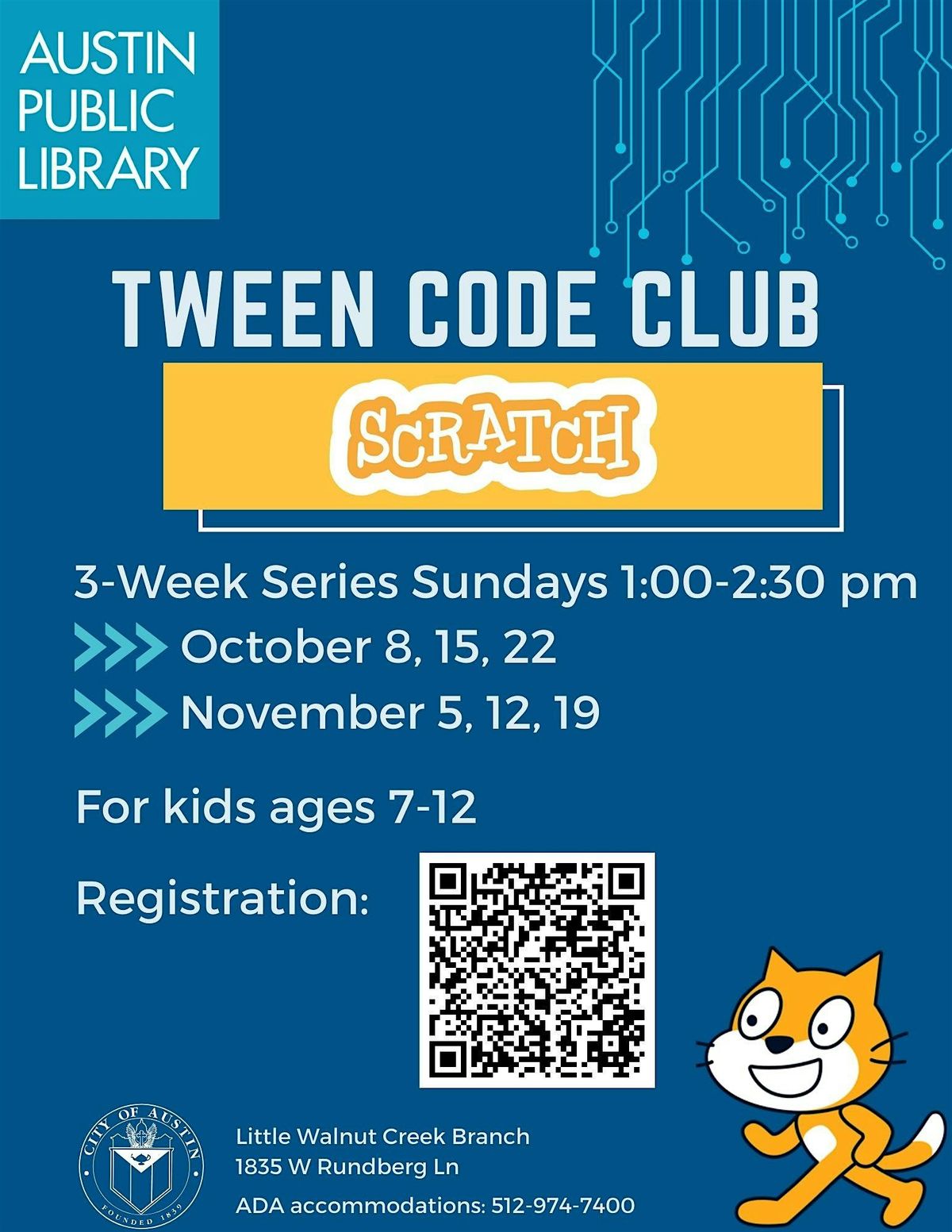 Tween Code Club: Ongoing Series