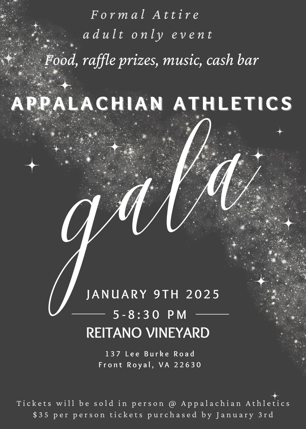 Appalachian Athletics Gala 