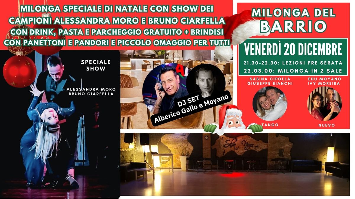 AL BARRIO SPECIALE MILONGA DI NATALE