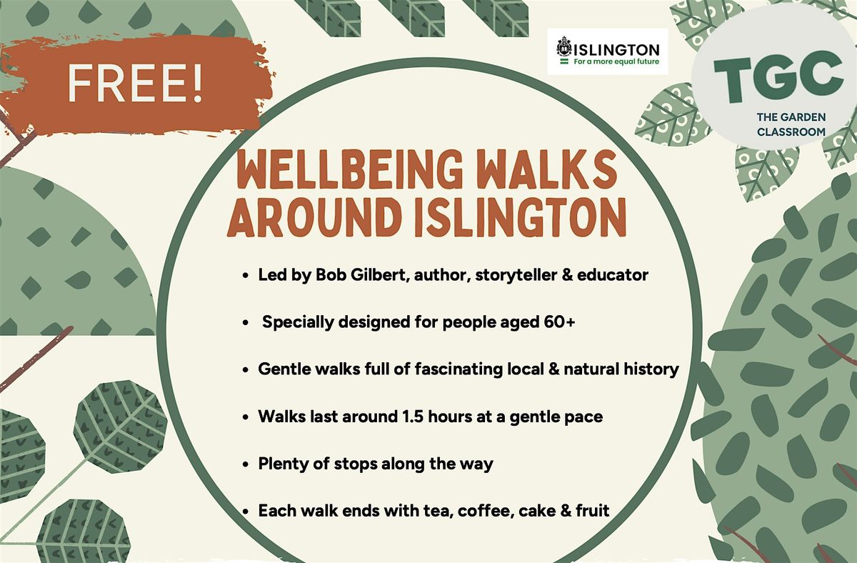 FREE! Wellbeing Walk Islington
