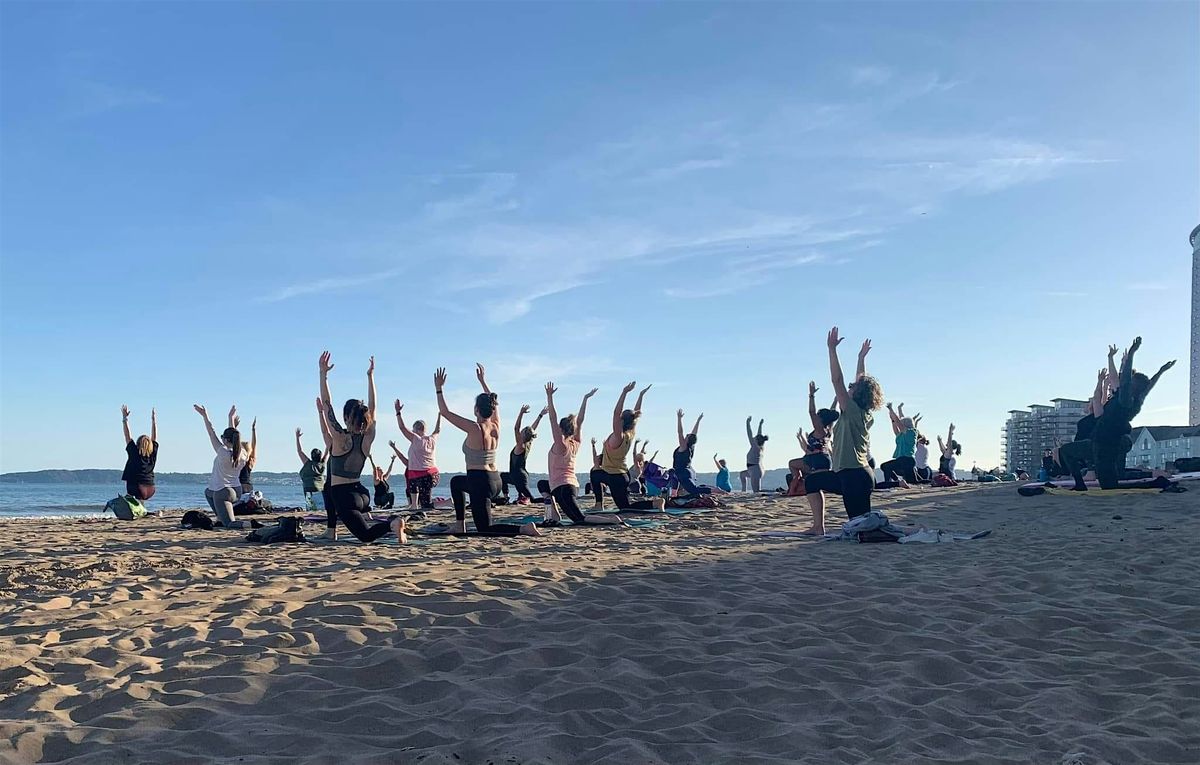 Beach Yoga Swansea Bay, May - September 2024