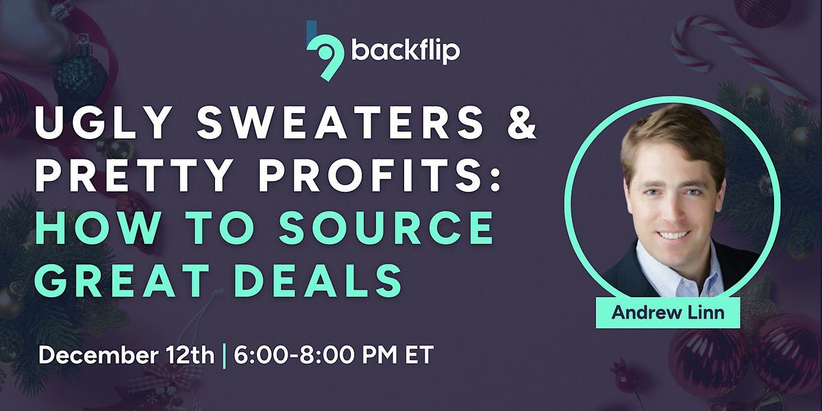 Ugly Sweaters & Pretty Profits: How to Source Great Deals