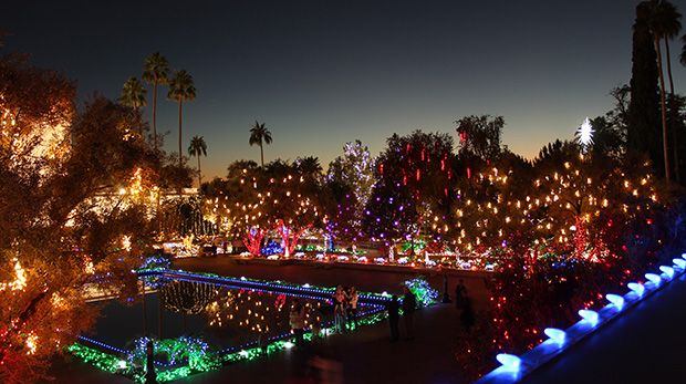 Mesa Temple Light Intallation Service Project