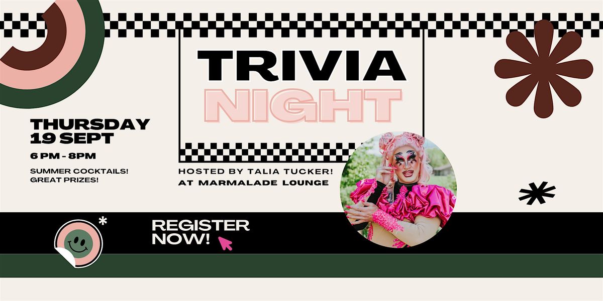 Trivia Night hosted by Talia Tucker