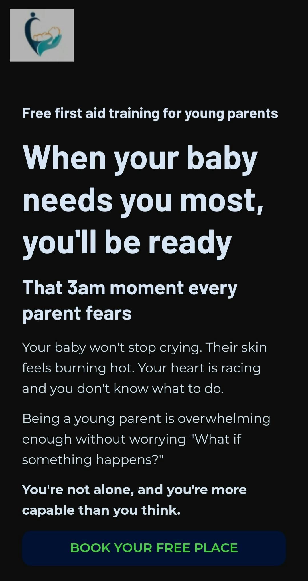 FREE!!! First Aid Training: Infant &amp; Child Emergency Response