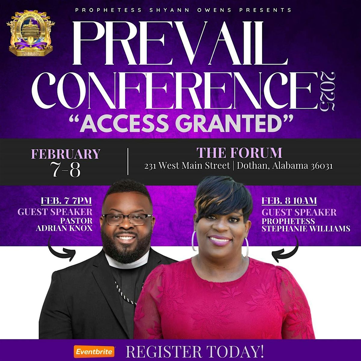 PREVAIL CONFERENCE 2025 "ACCESS GRANTED"