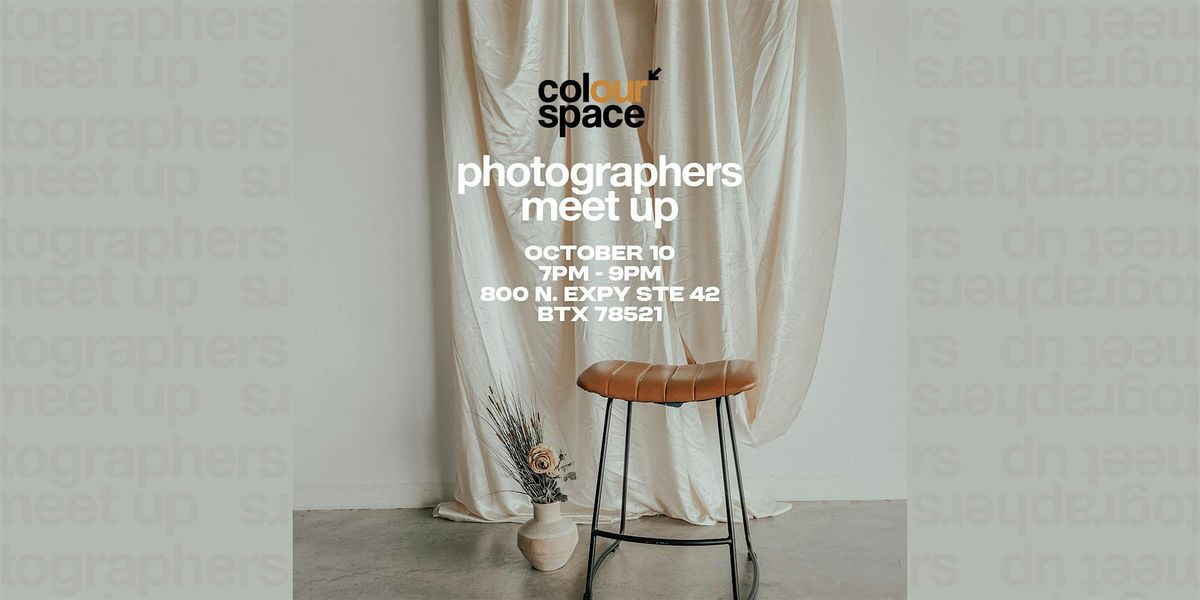 Colour Space Studios Photographers Meet Up